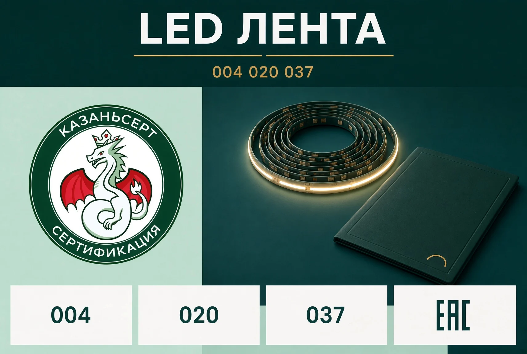 светодиодная лента документы ТР ТС 004 020 ТР ЕАЭС 037
