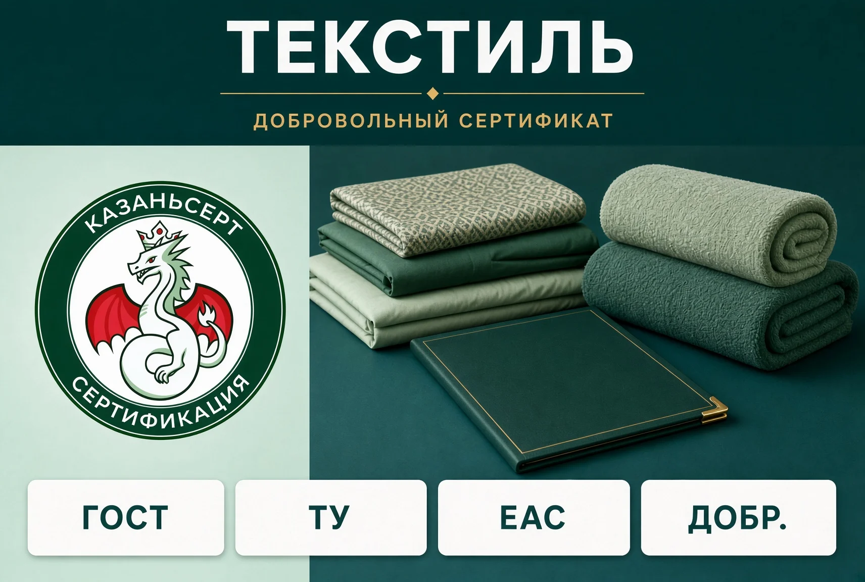 текстиль постельное бельё полотенца добровольный сертификат